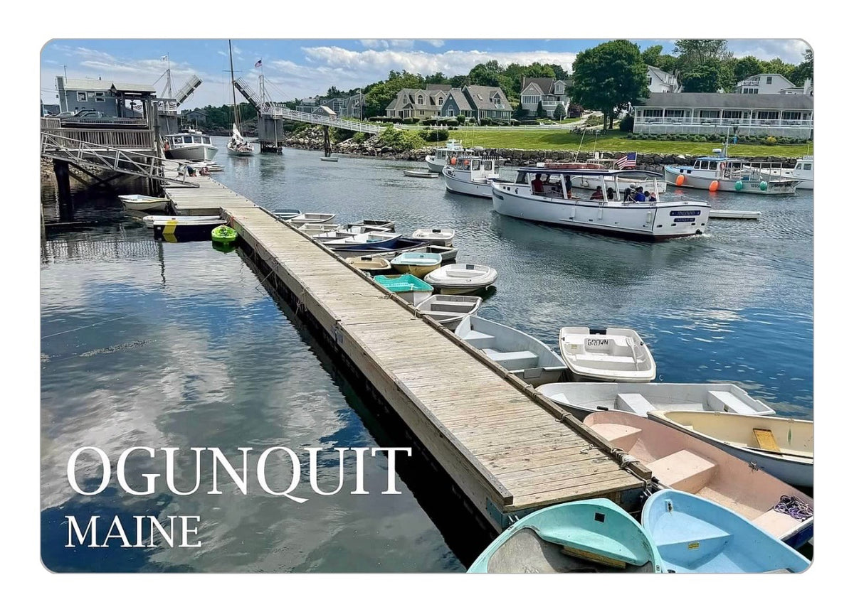 Perkins Cove Docks Magnet