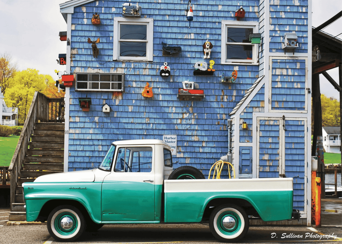 Cove Truck Greeting Card
