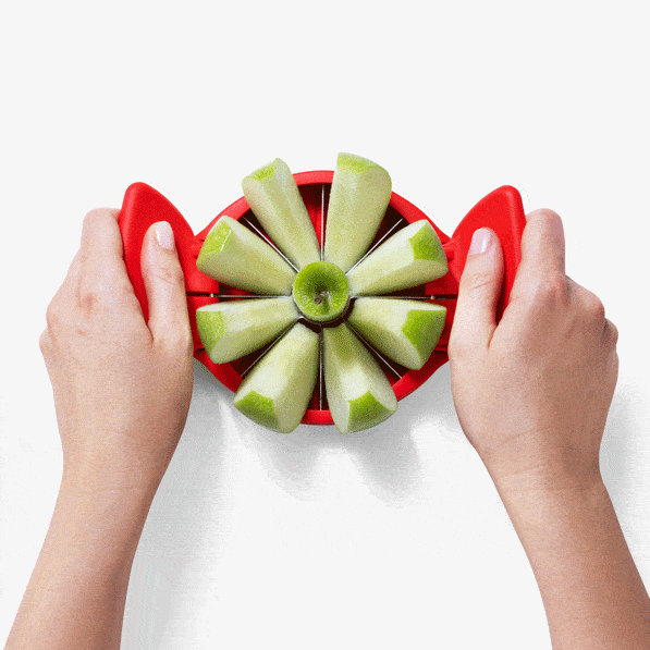 Flapple Fold Flat Apple Slicer