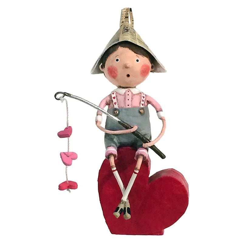 Fishing For Love Figurine by Lori Mitchell
