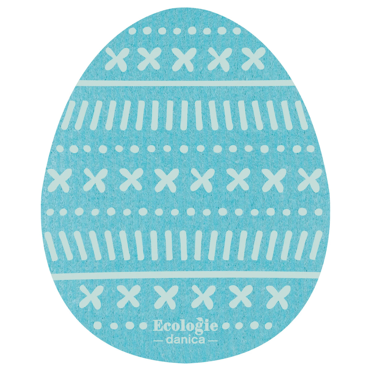 Easter Eggs Swedish Dishcloth Set of 3