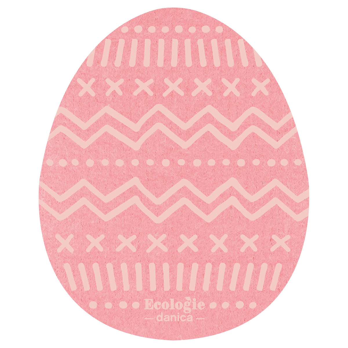 Easter Eggs Swedish Dishcloth Set of 3