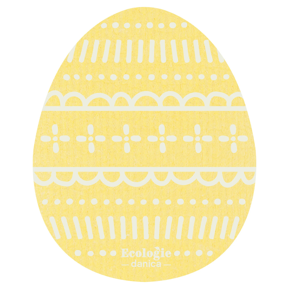 Easter Eggs Swedish Dishcloth Set of 3