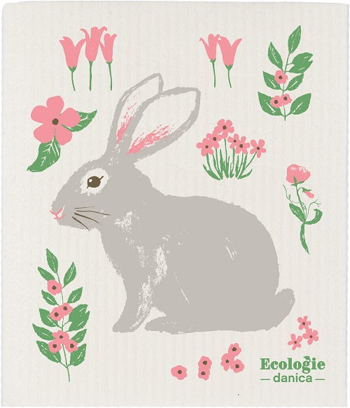Easter Bunny Swedish Dishcloth