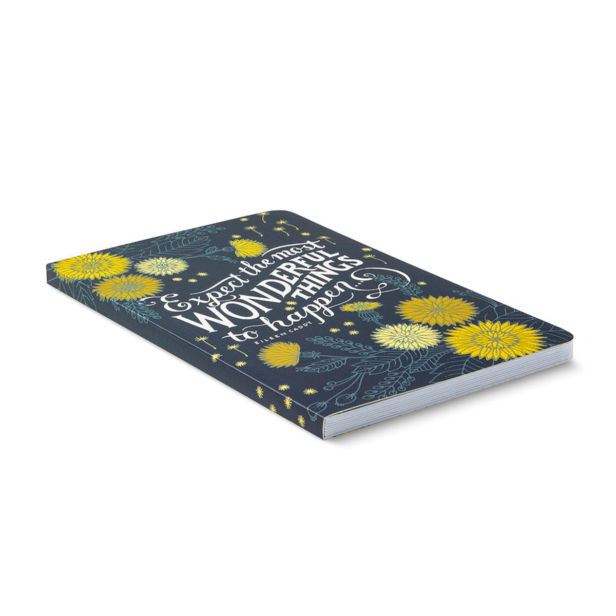 &quot;Expect The Most Wonderful Things To Happen&quot; — Eileen Caddy Write Now Softcover Journal