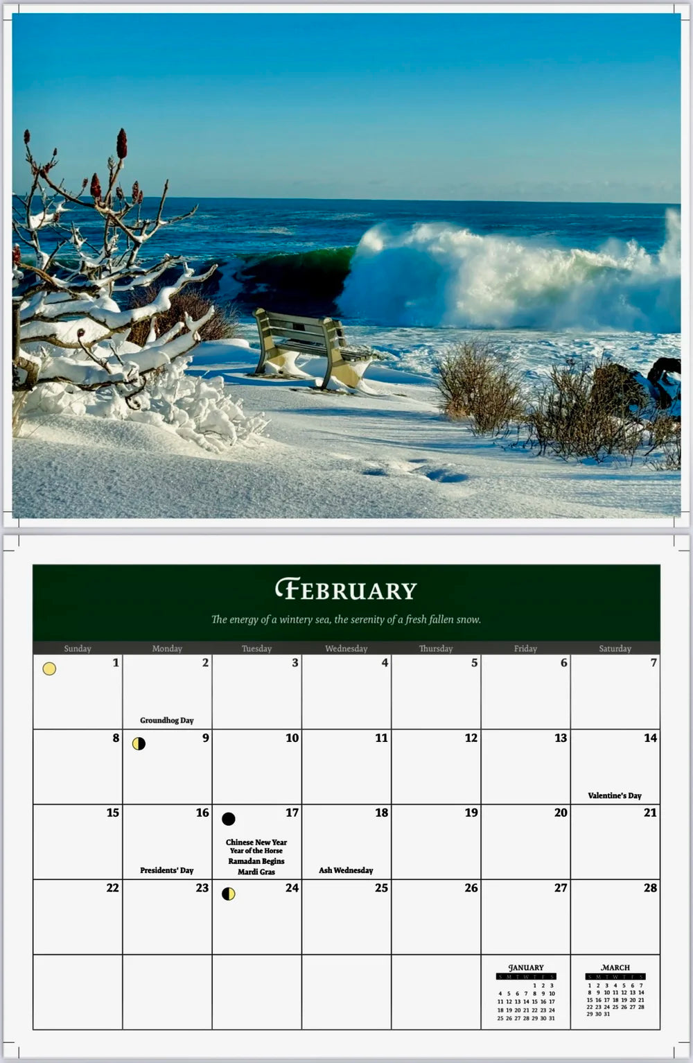 Ogunquit 2026 Calendar