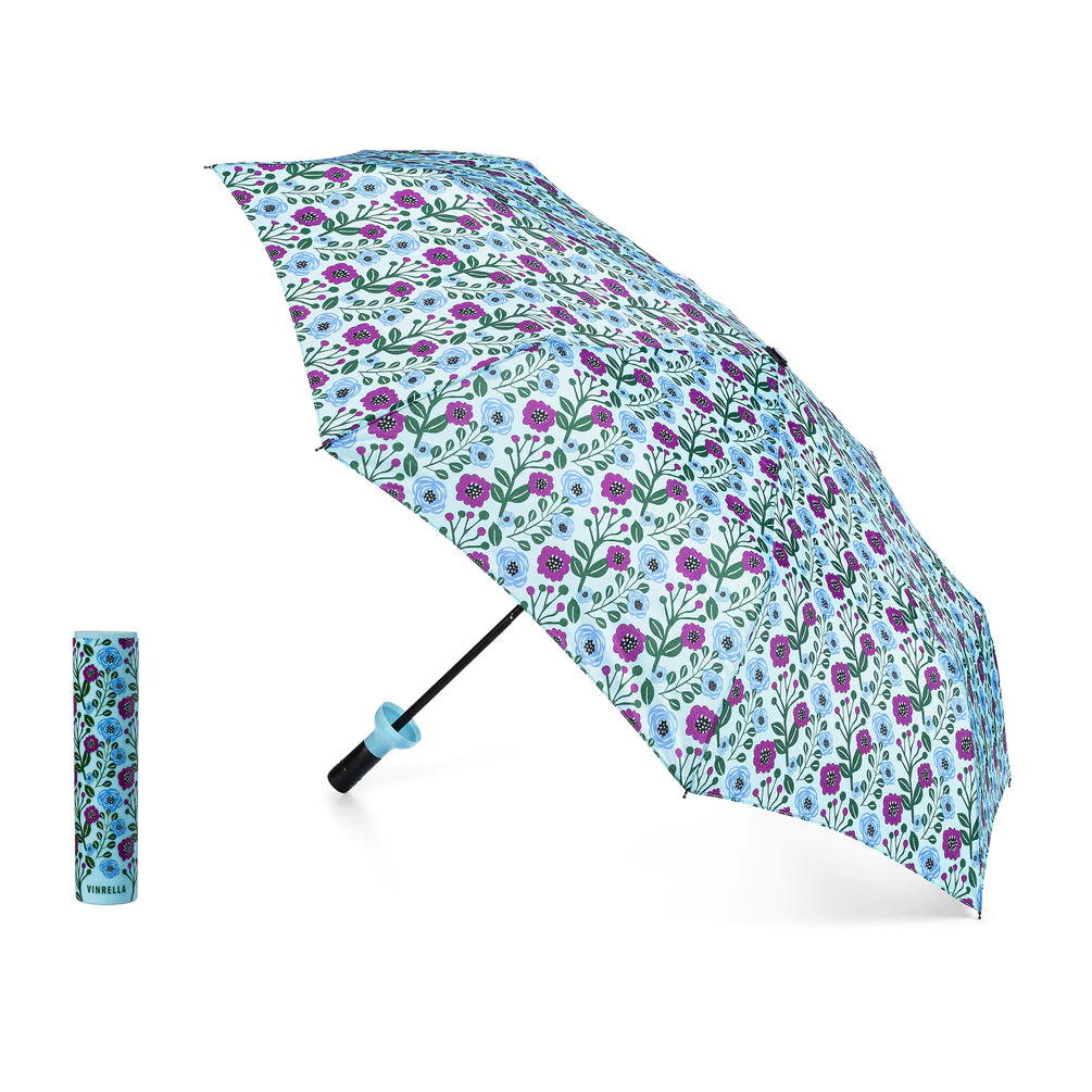 Floral Fantasy Bottle Umbrella