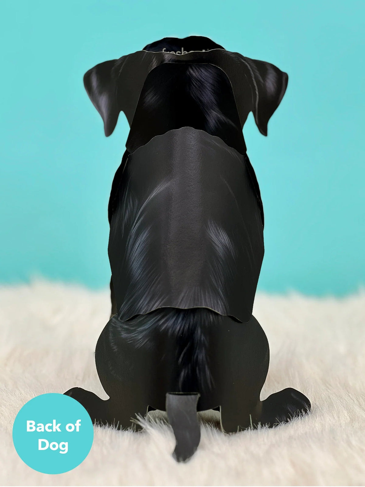 Black Lab Pop-Up Pet Card