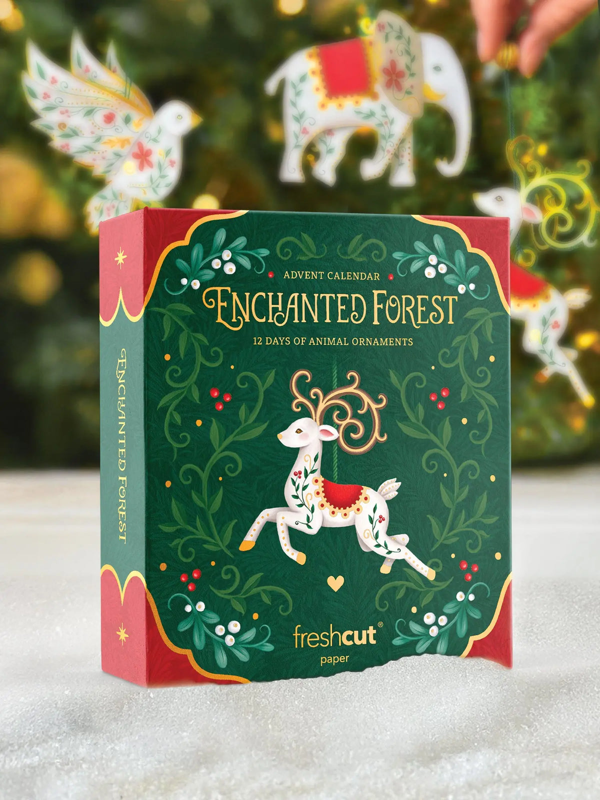 Enchanted Forest Advent Calendar: 12 Days of Animal Ornaments