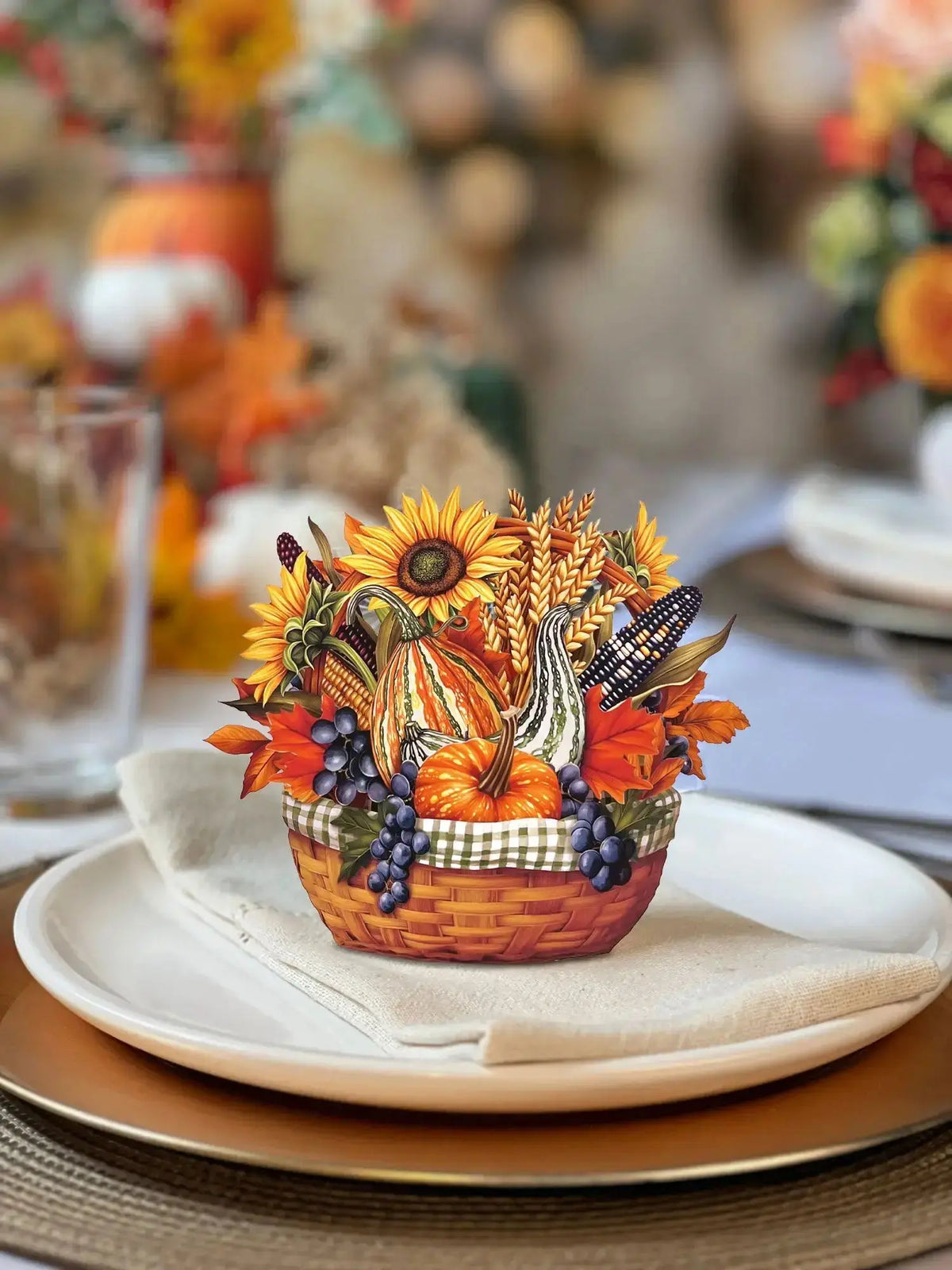 Mini Golden Harvest Pop-Up Basket