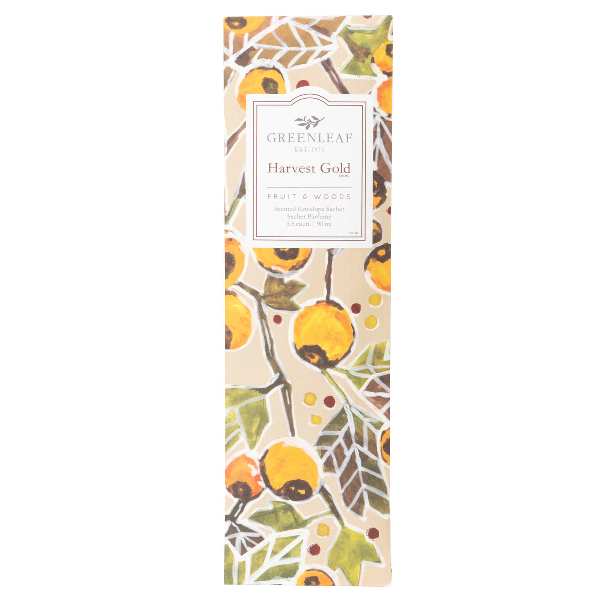 Harvest Gold Slim Fragrance Sachet