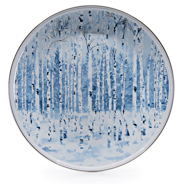 Aspen Grove Enamelware Charger