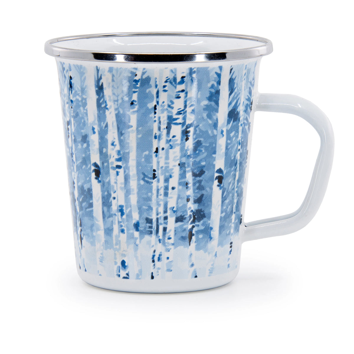 Aspen Grove Enamelware Latte Mug