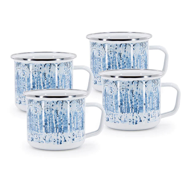 Aspen Grove Enamelware Grande Mug