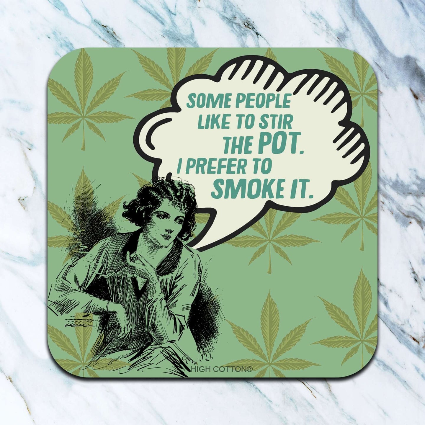 Some People Like To Stir The Pot Coaster