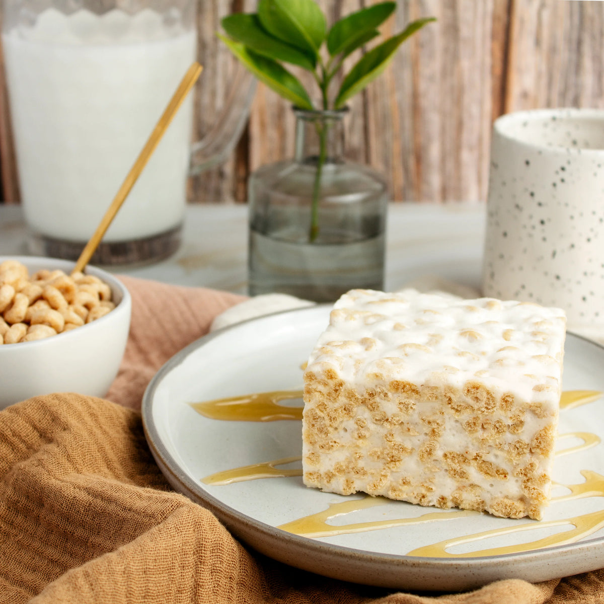 Honey Nutty Crisp Cereal Crispy Treat