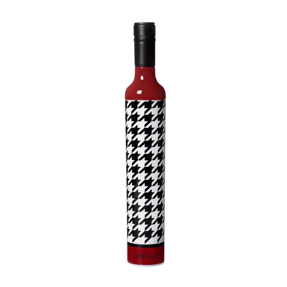 Happening Houndstooth Bottle Umbrella