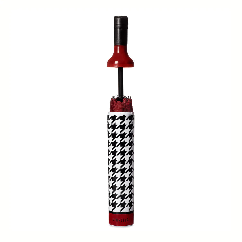 Happening Houndstooth Bottle Umbrella