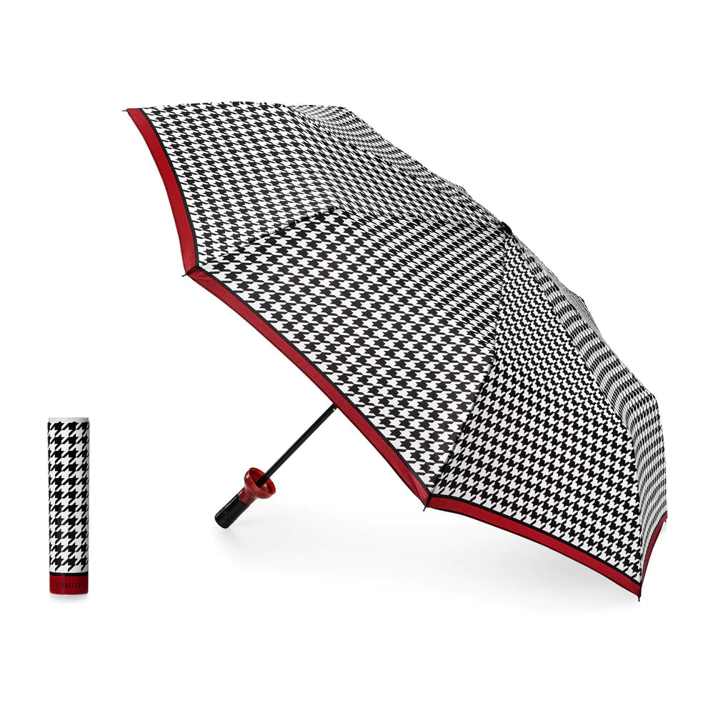 Happening Houndstooth Bottle Umbrella