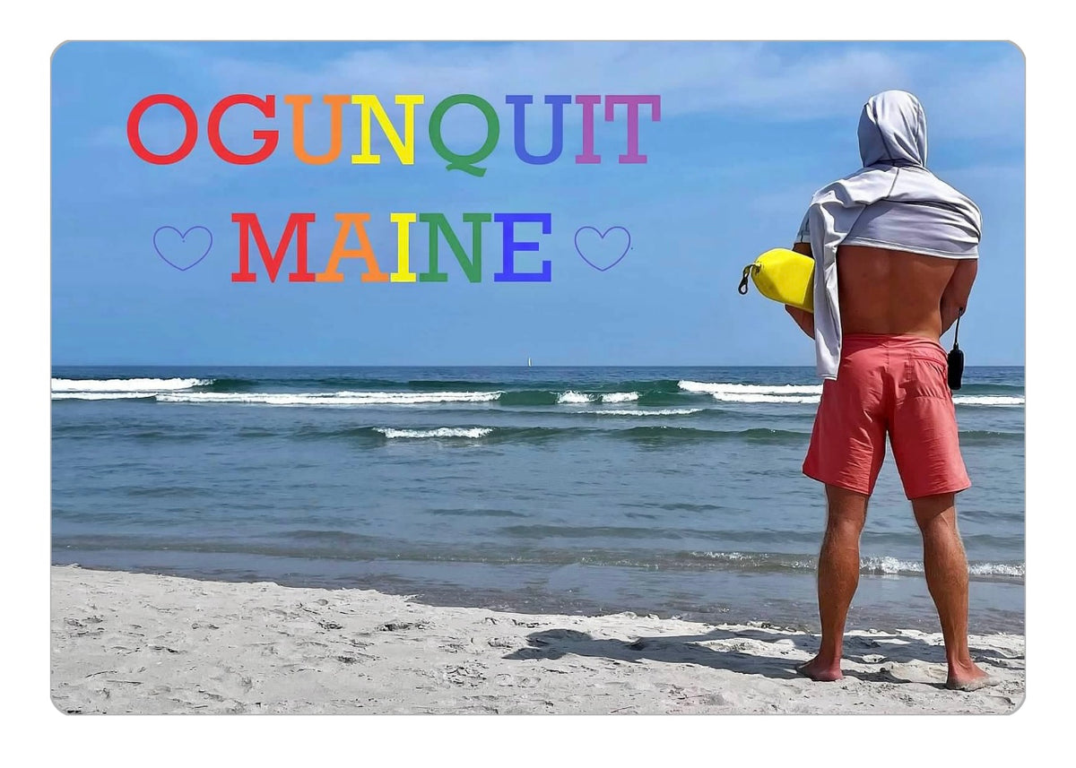 Beach Lifeguard Magnet