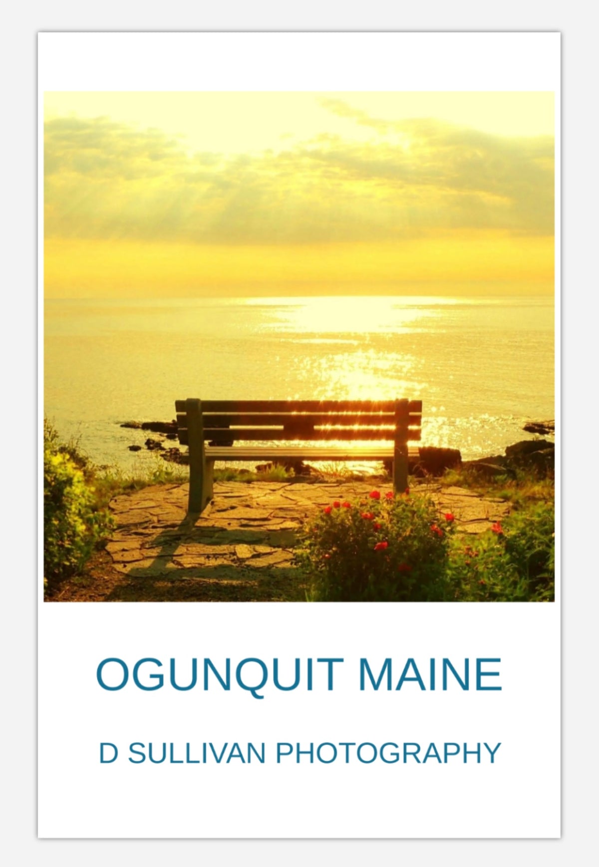 Marginal Way Sunrise Poster