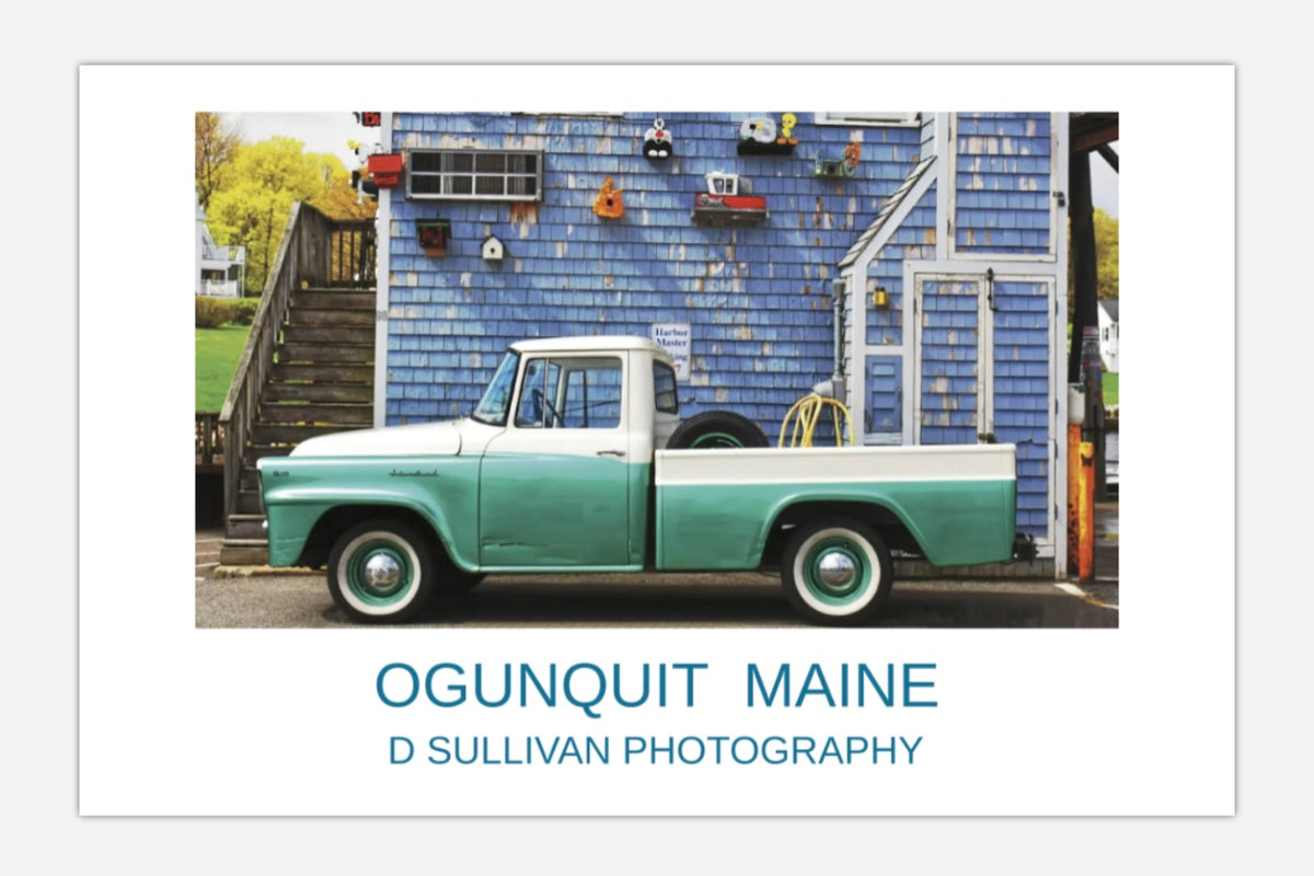 Perkins Cove Truck Poster