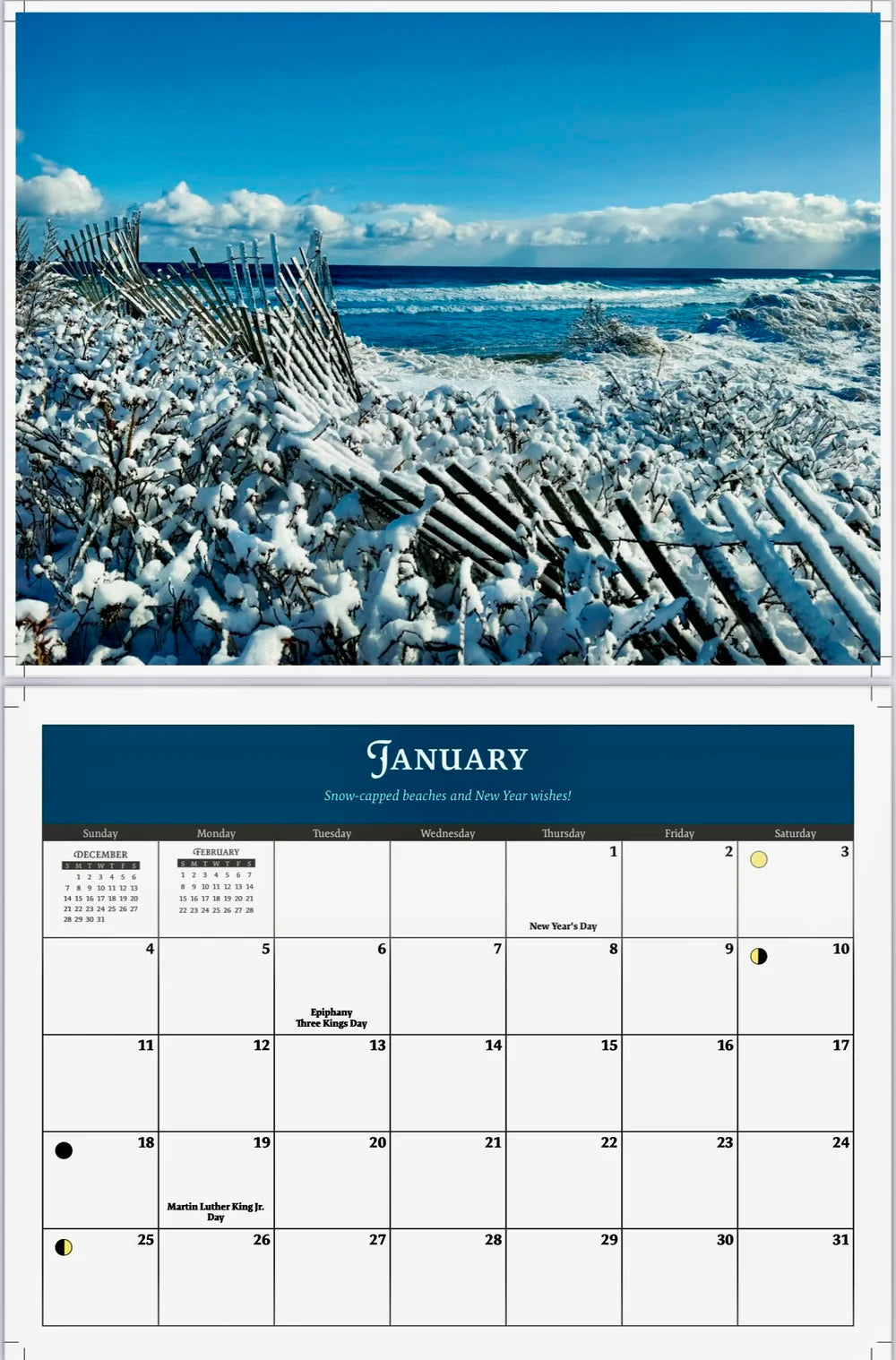 Ogunquit 2026 Calendar
