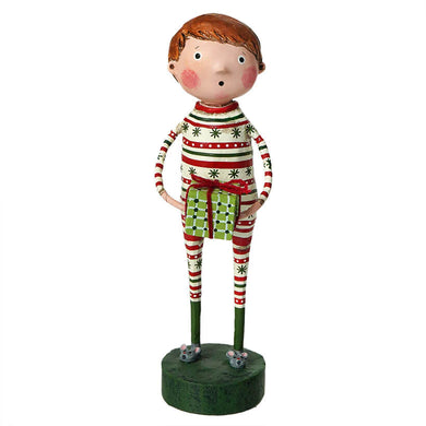 Joey's Christmas Jammies Figurine by Lori Mitchell