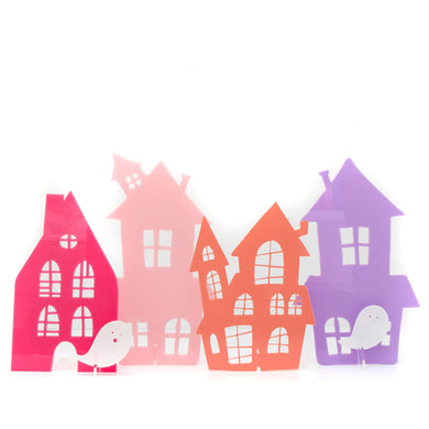 Acrylic Haunted Houses