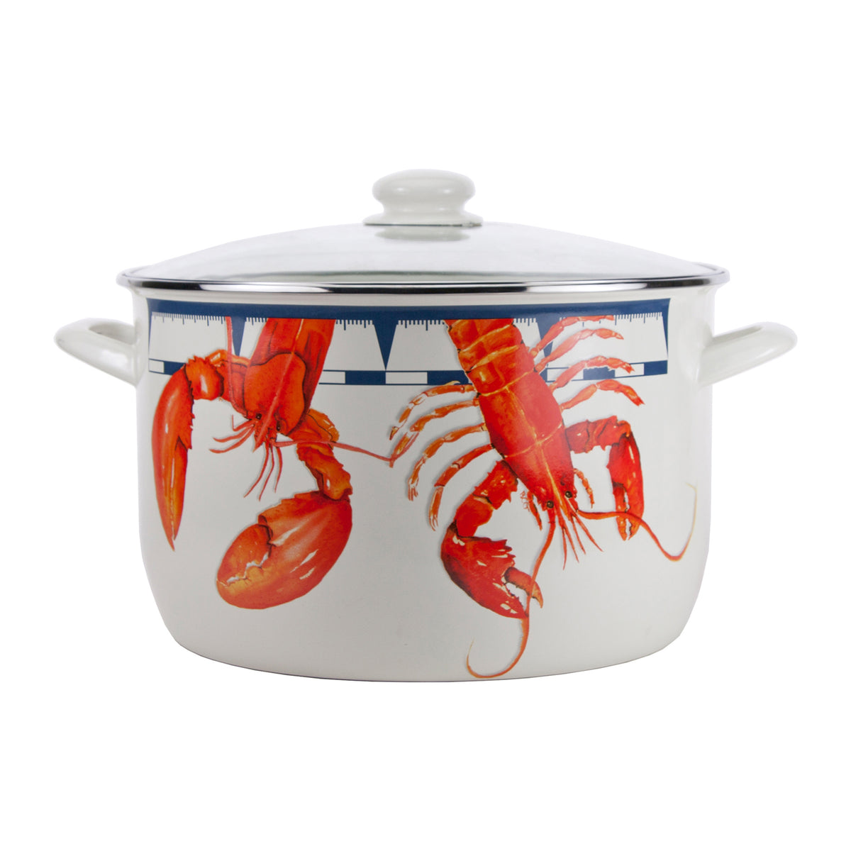 Lobster Enamelware 18qt Stock Pot