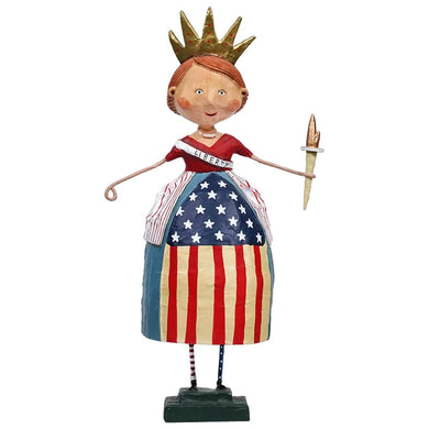 Lady Liberty Figurine by Lori Mitchell