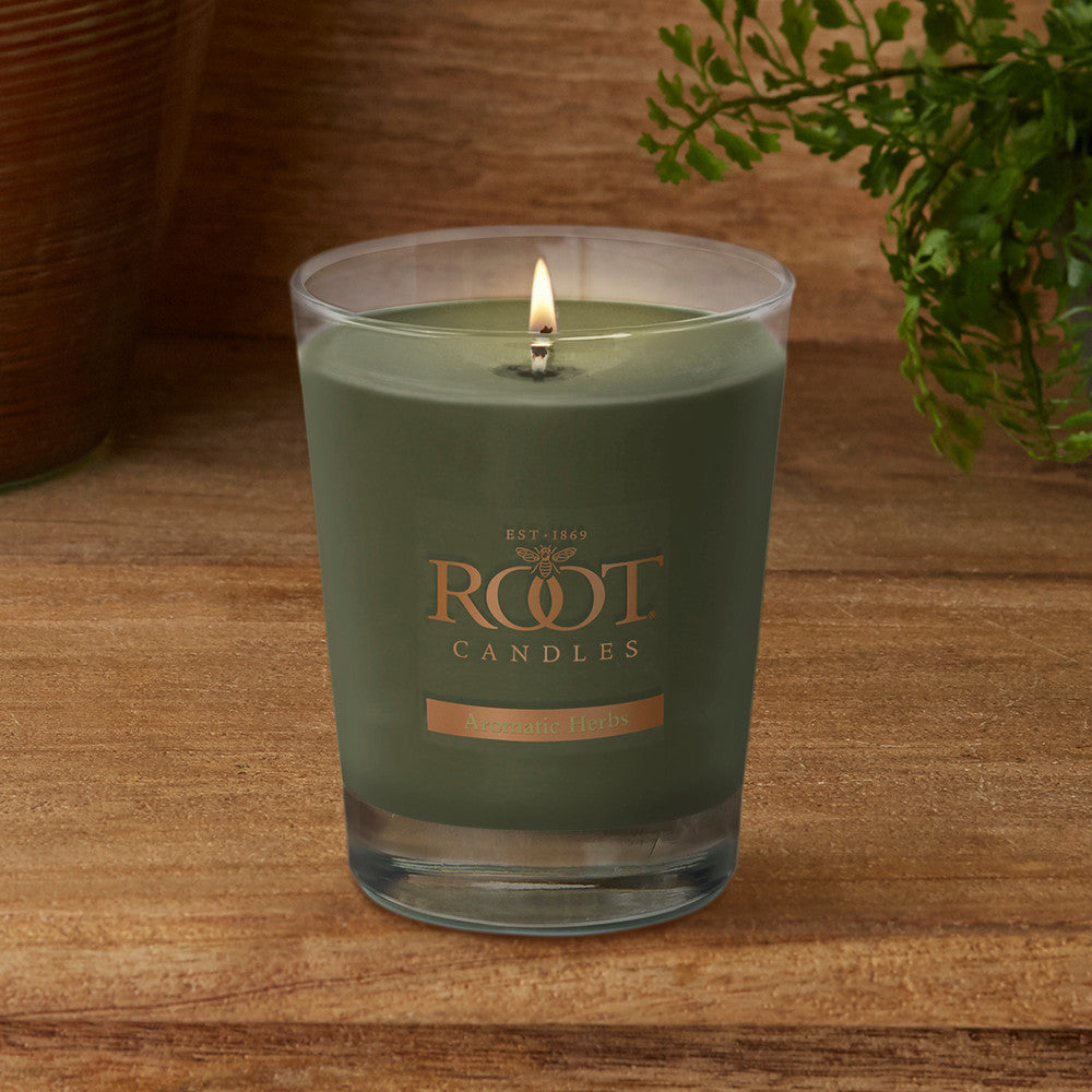 Aromatic Herbs Large Veriglass Candle