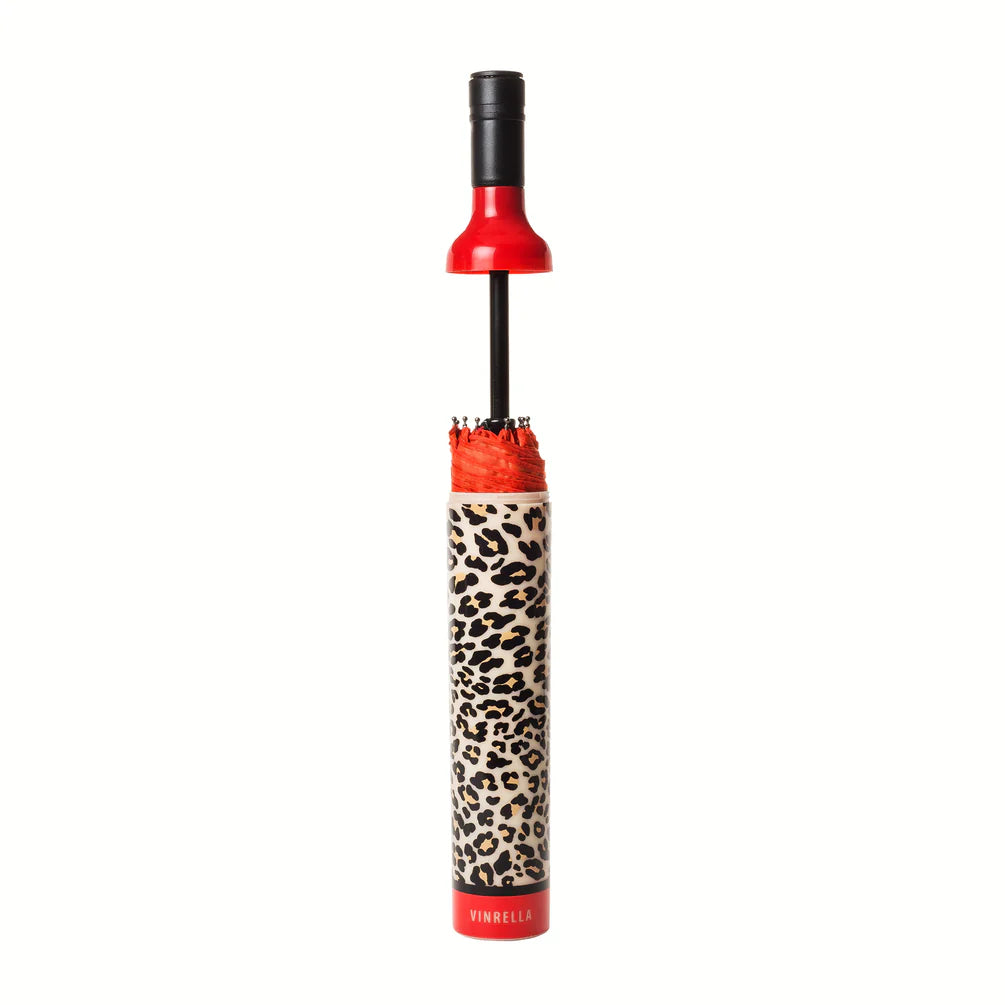 Leopard Print Bottle Umbrella