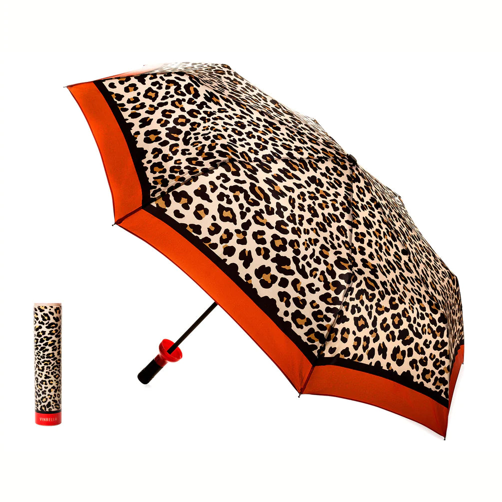 Leopard Print Bottle Umbrella