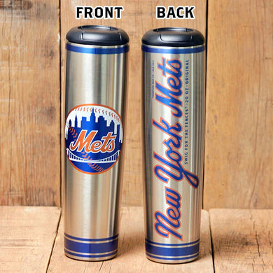 New York Mets Metal Baseball Bat Mug