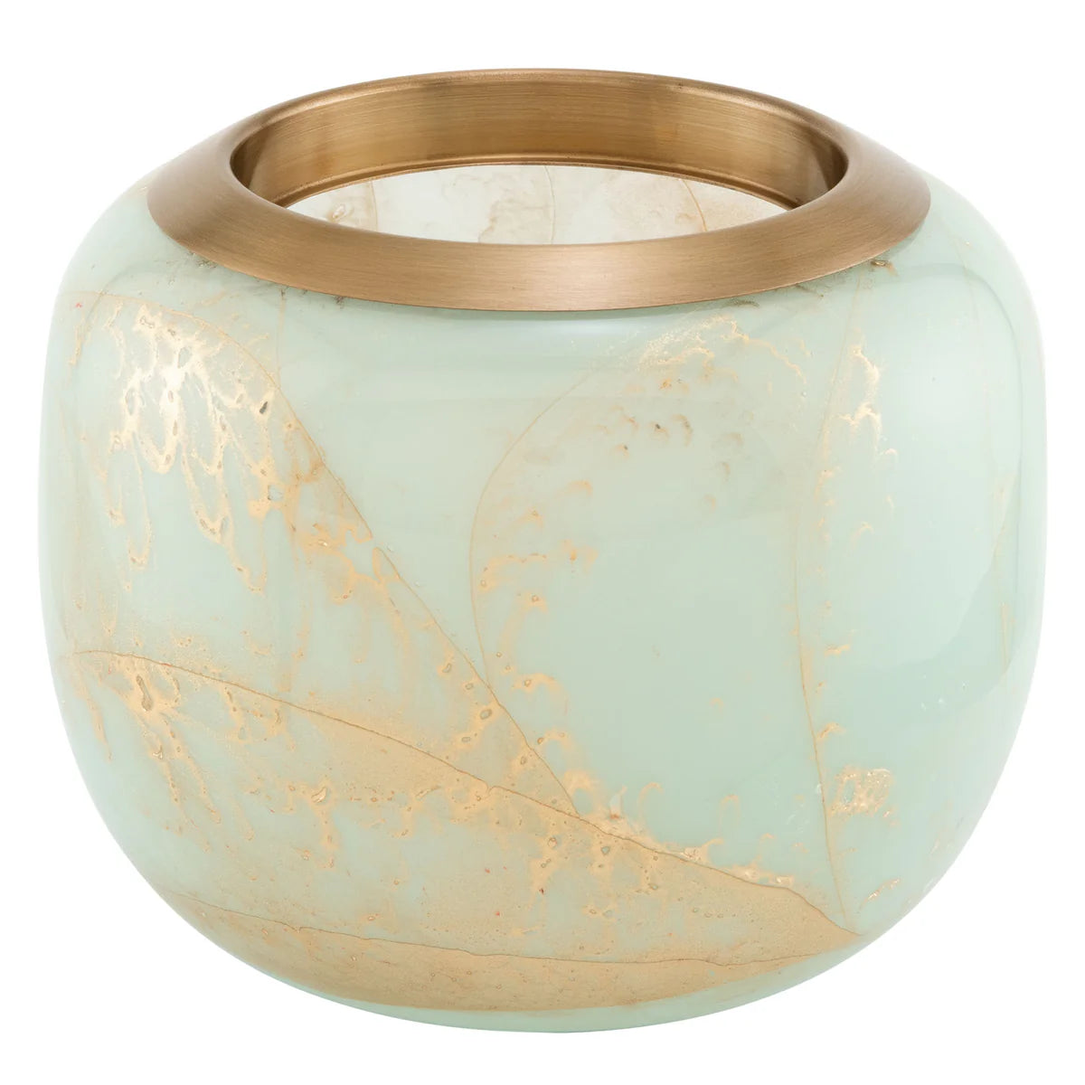 Seafoam Esque Candle Luminary