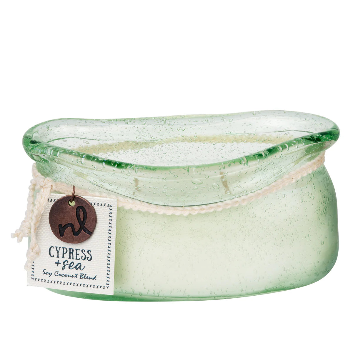 Cypress and Sea Windward Glass Candle