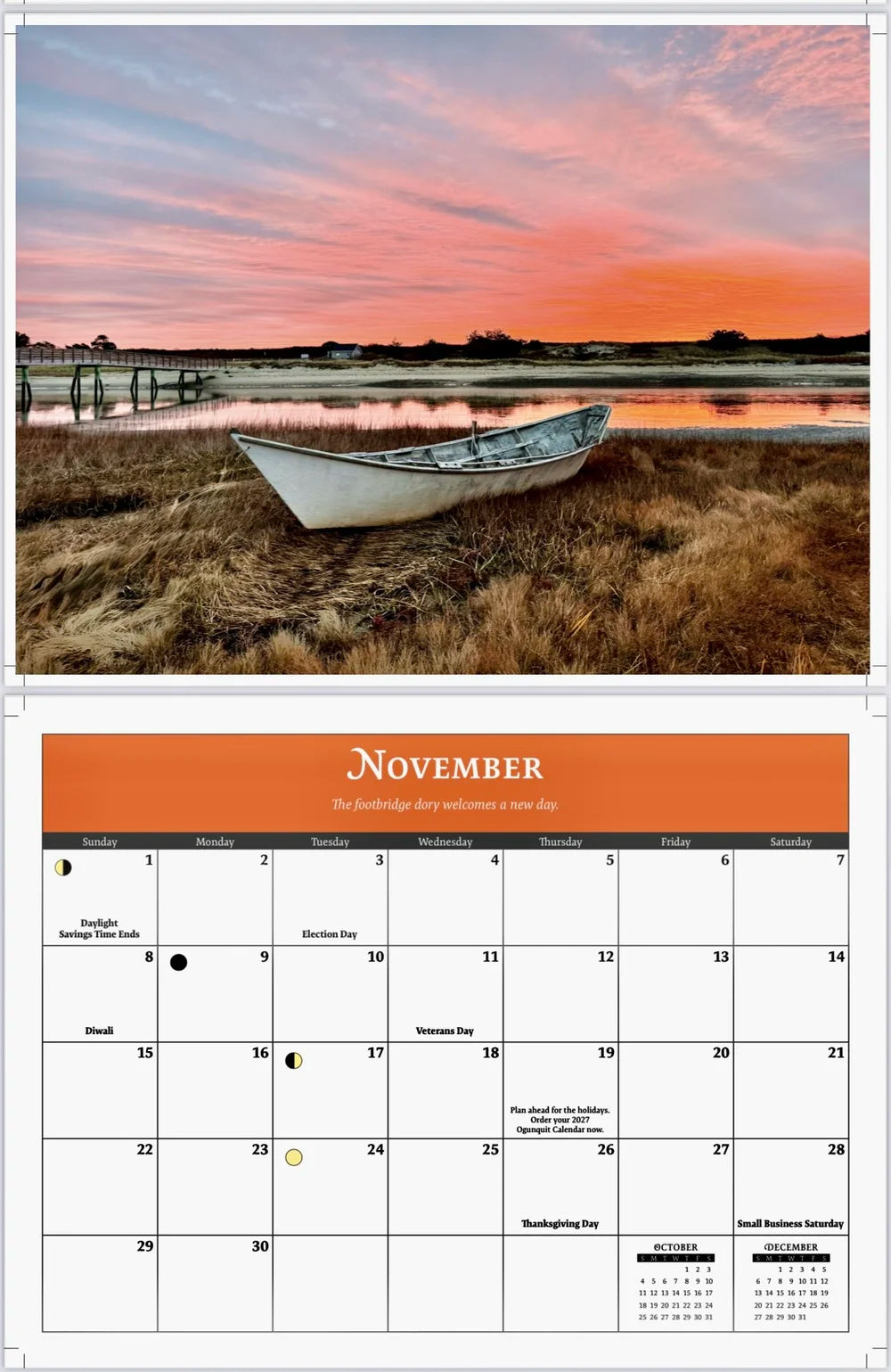 Ogunquit 2026 Calendar