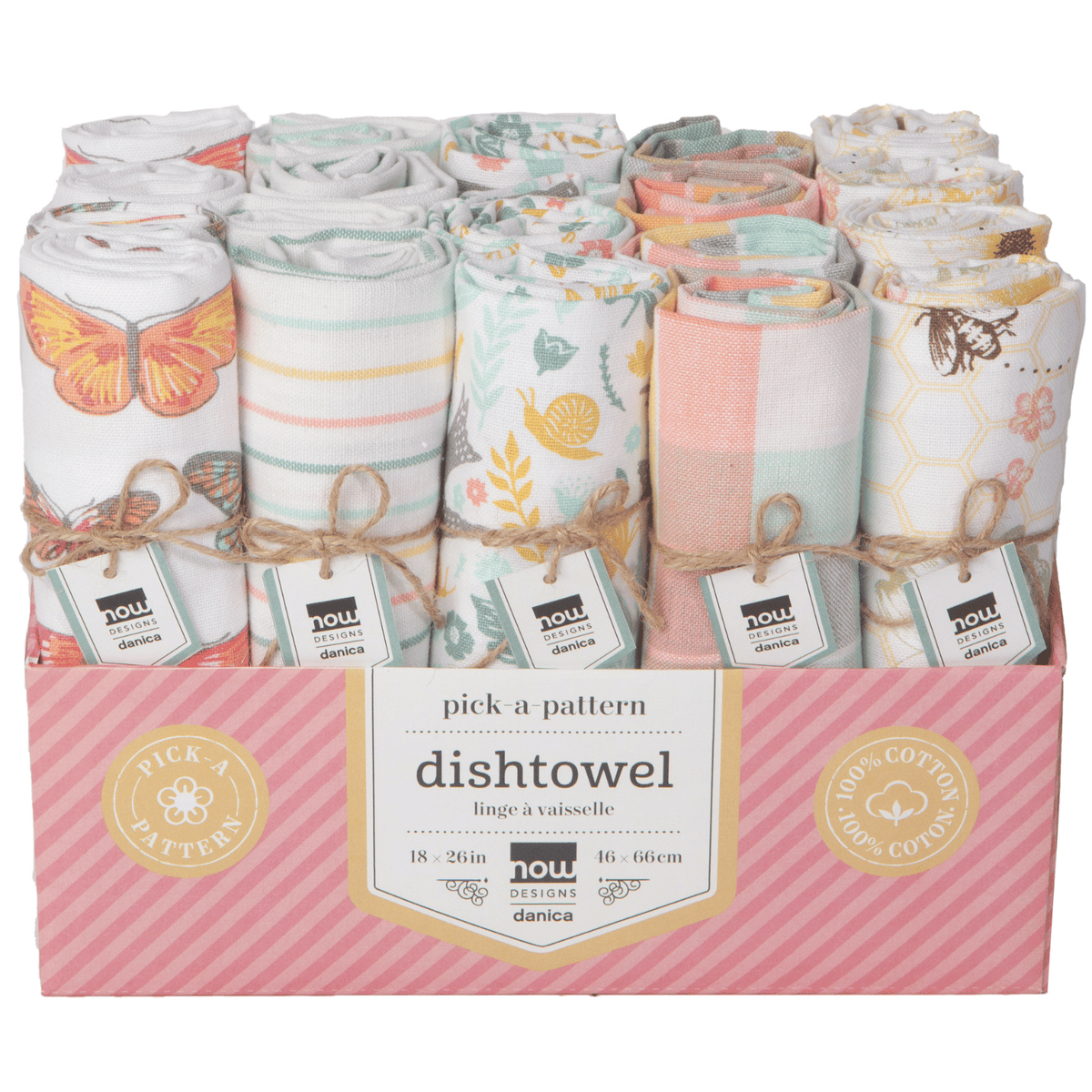 Bees & Butterflies Dishtowels