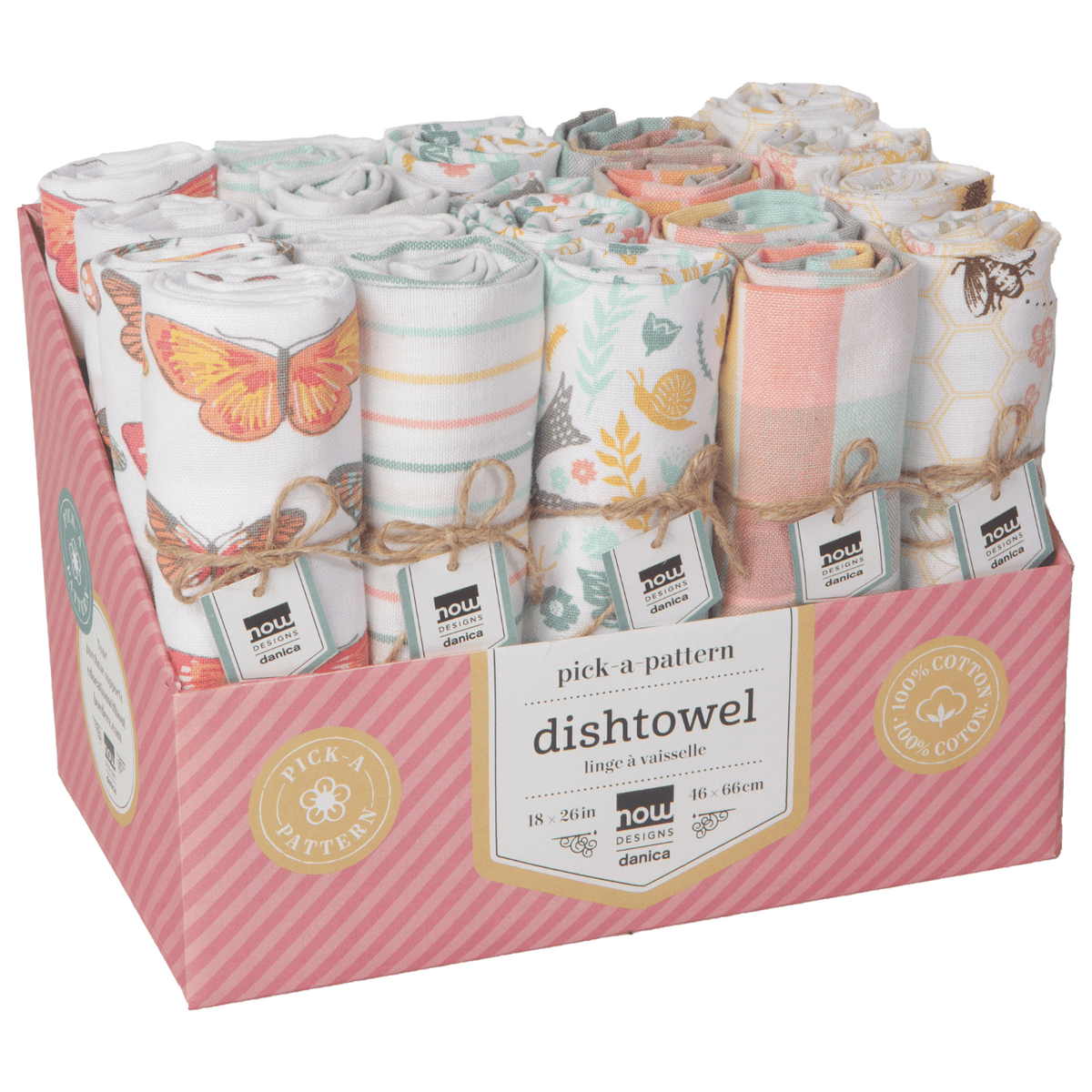 Bees & Butterflies Dishtowels