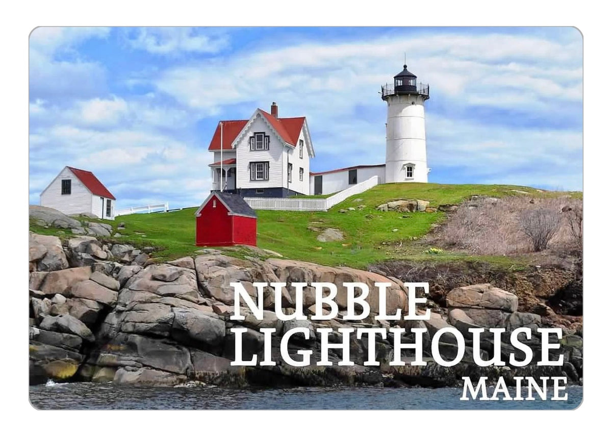 Nubble Lighthouse Summer Magnet