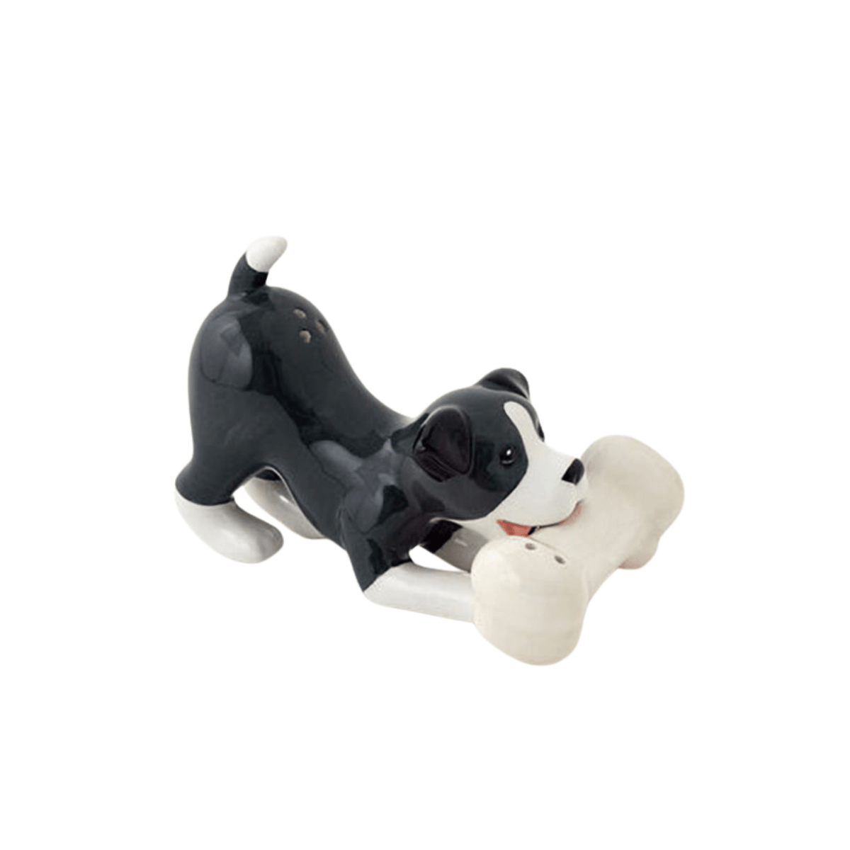 Dog and Bone Salt and Pepper Shakers