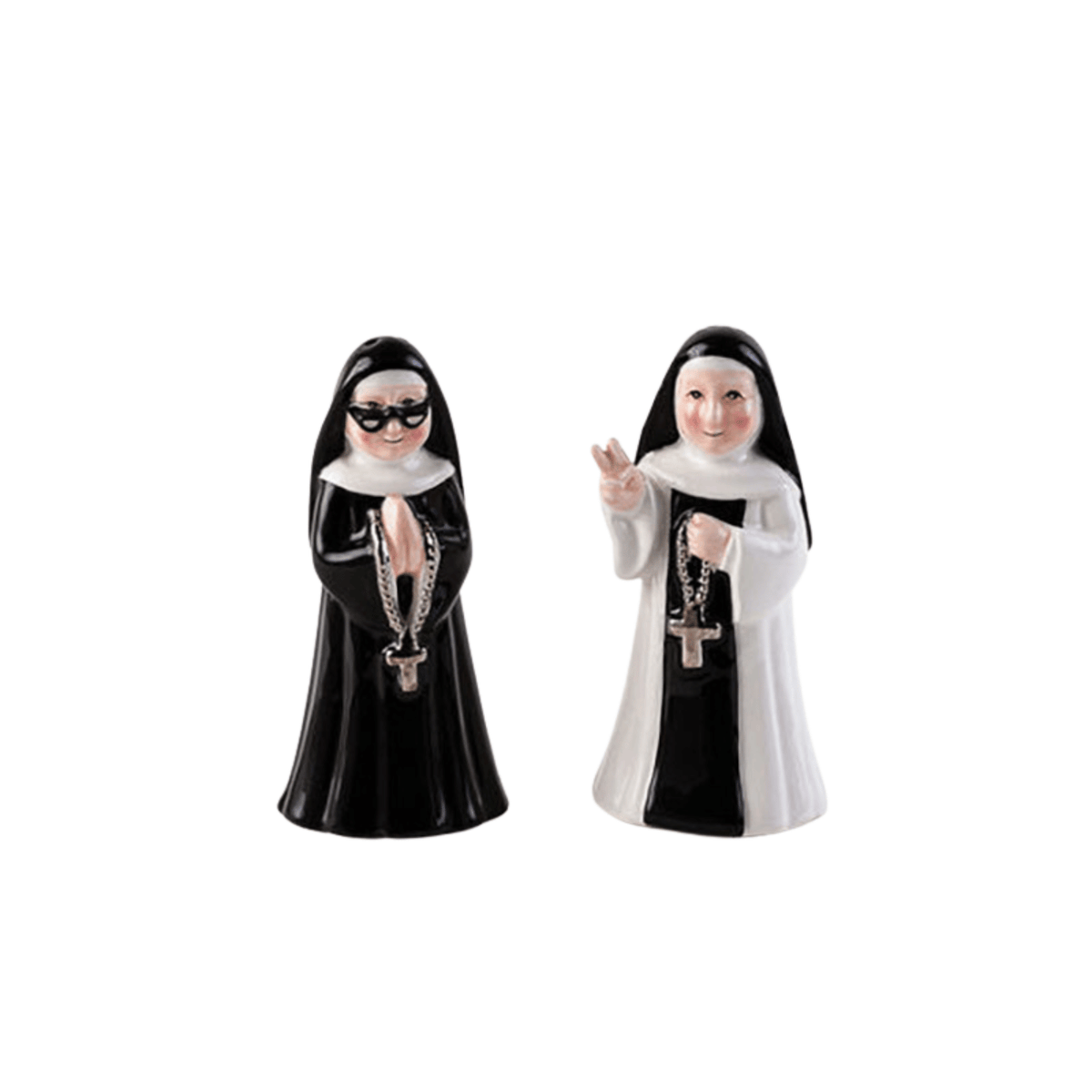 Nuns Salt and Pepper Shakers