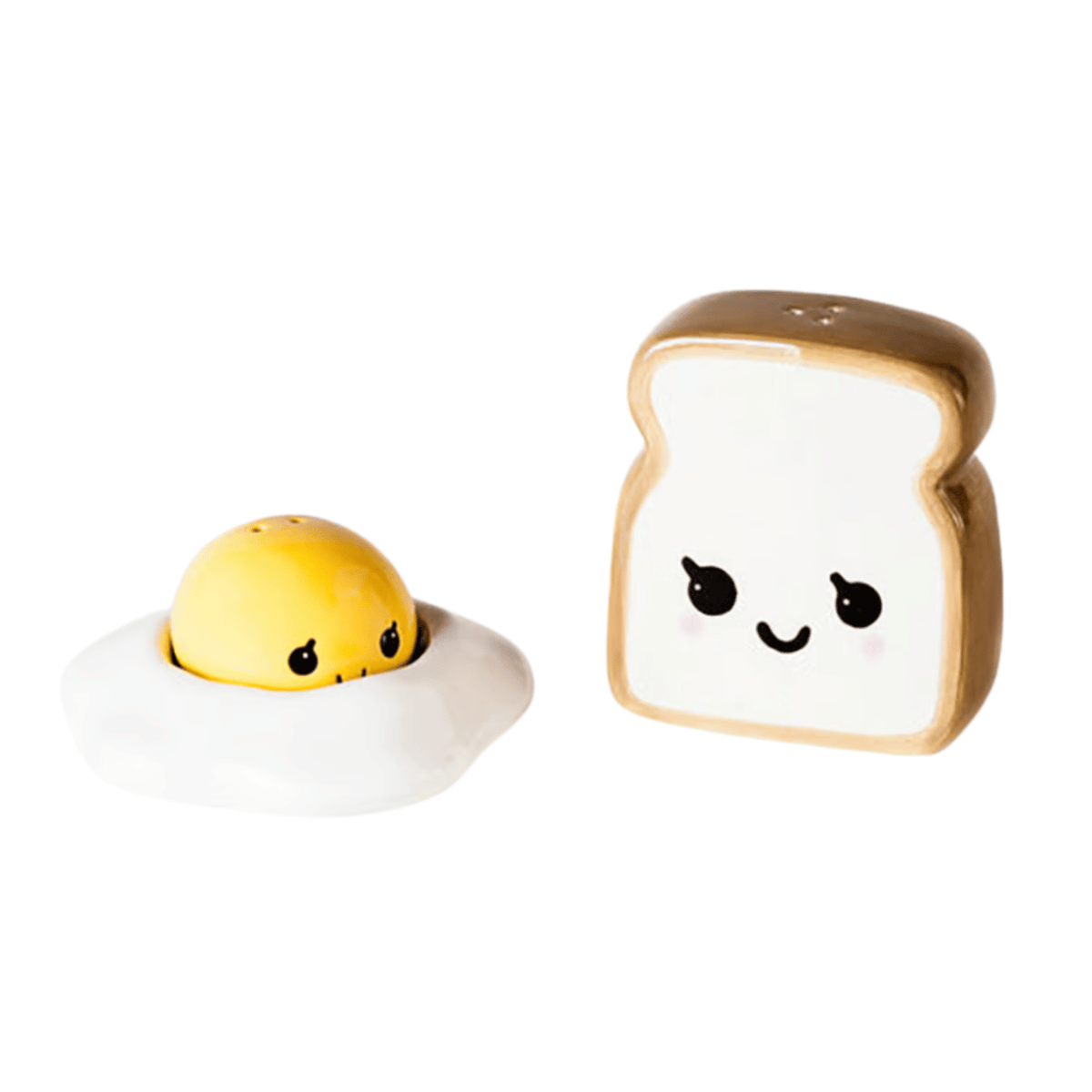 Egg and Toast Salt and Pepper Shakers