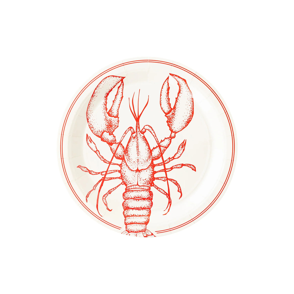 Lobster Paper Plates Set of 8