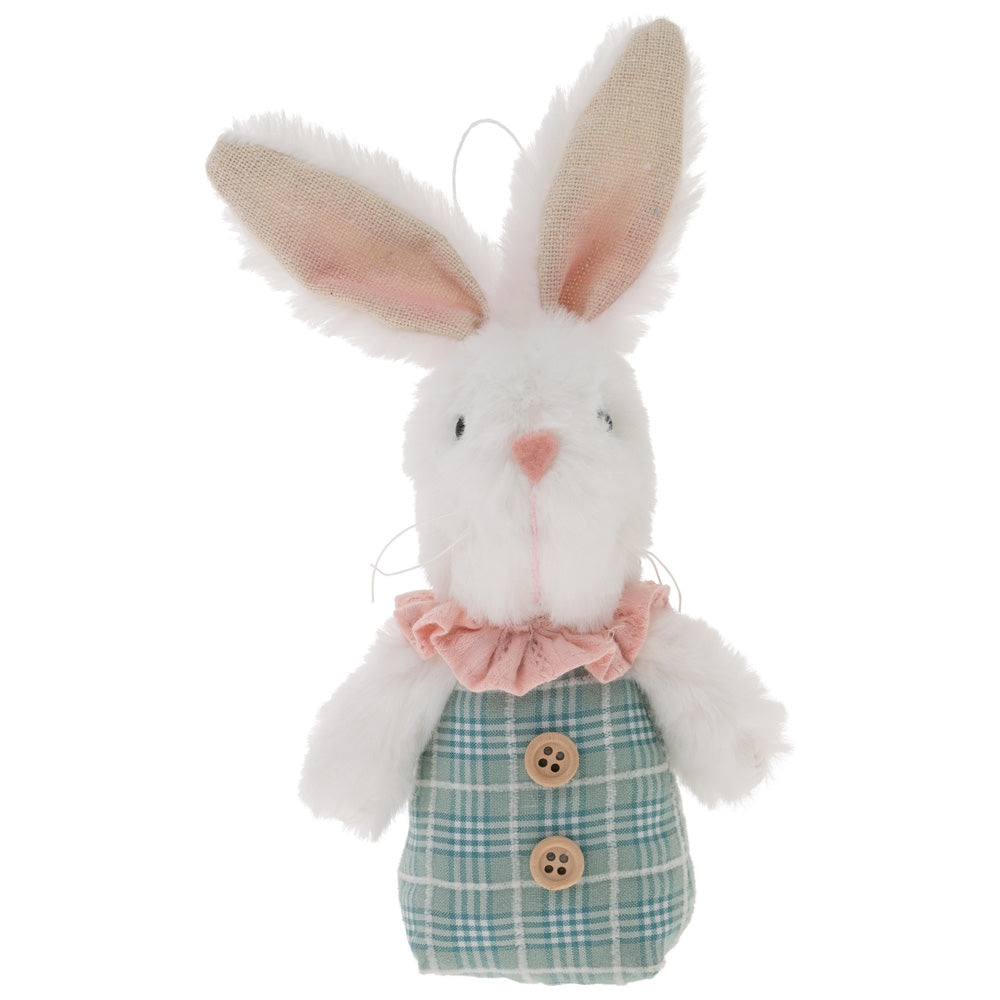 Plaid Bunny Ornaments