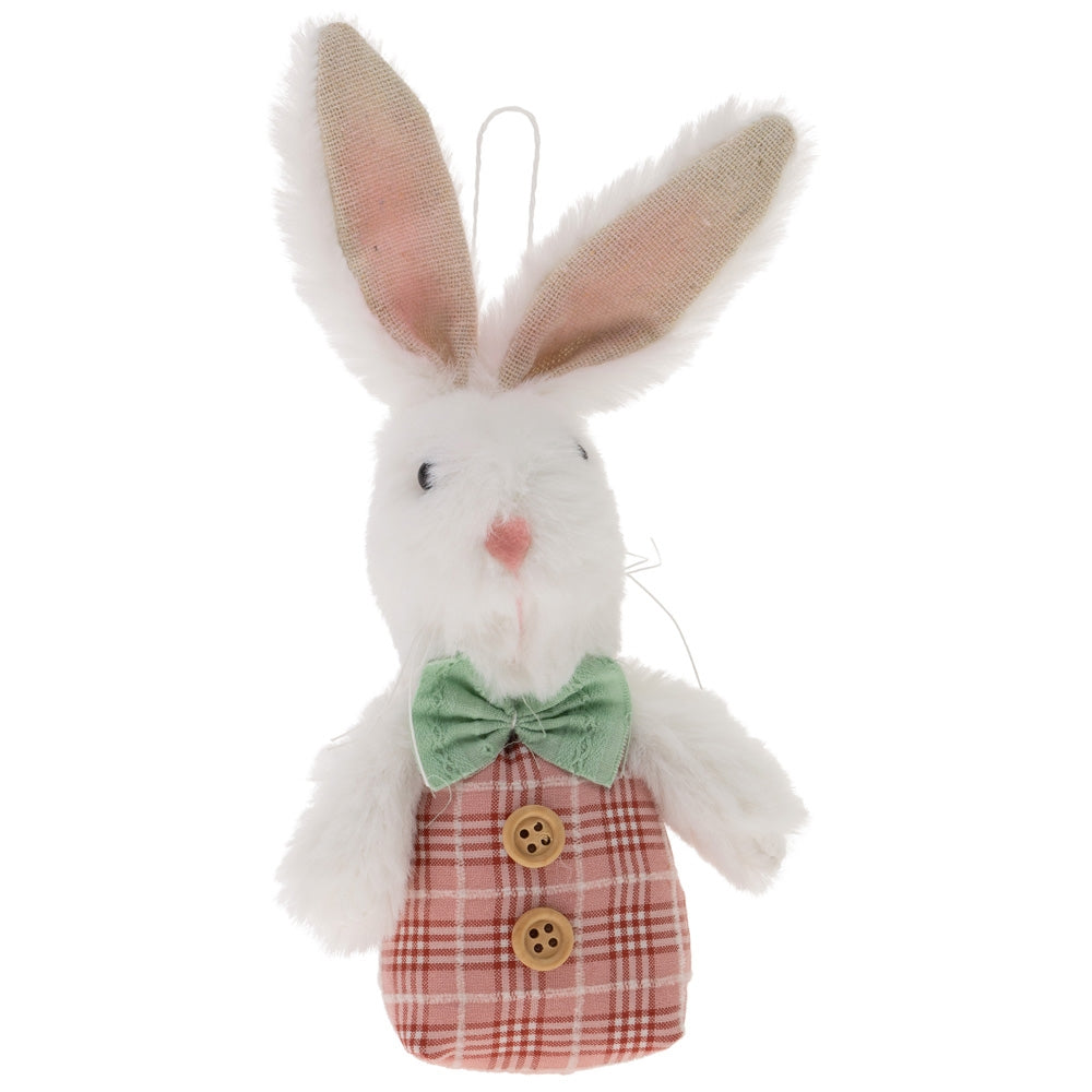 Plaid Bunny Ornaments