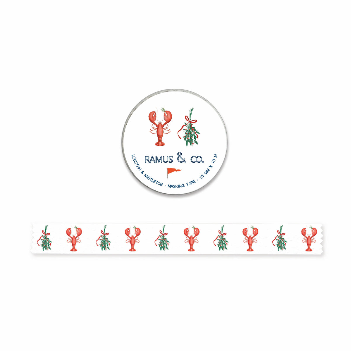 Lobstah Mistletoe Masking Tape