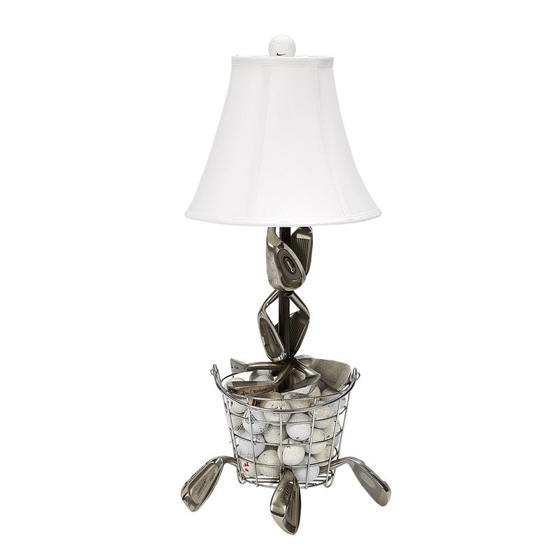 Range Ball Basket Table Lamp