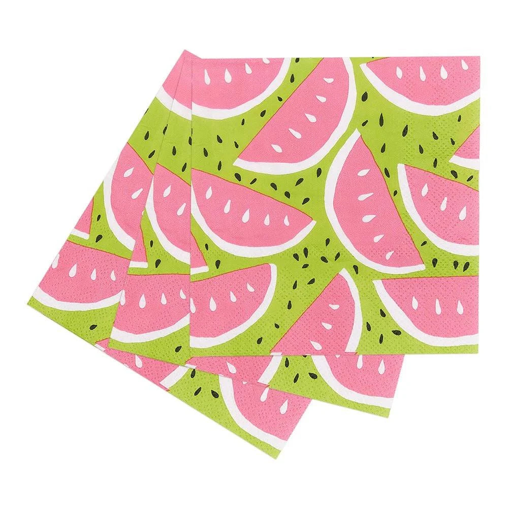 Watermelon Party Paper Cocktail Napkins